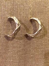 Mignon Faget silver earrings 202//269